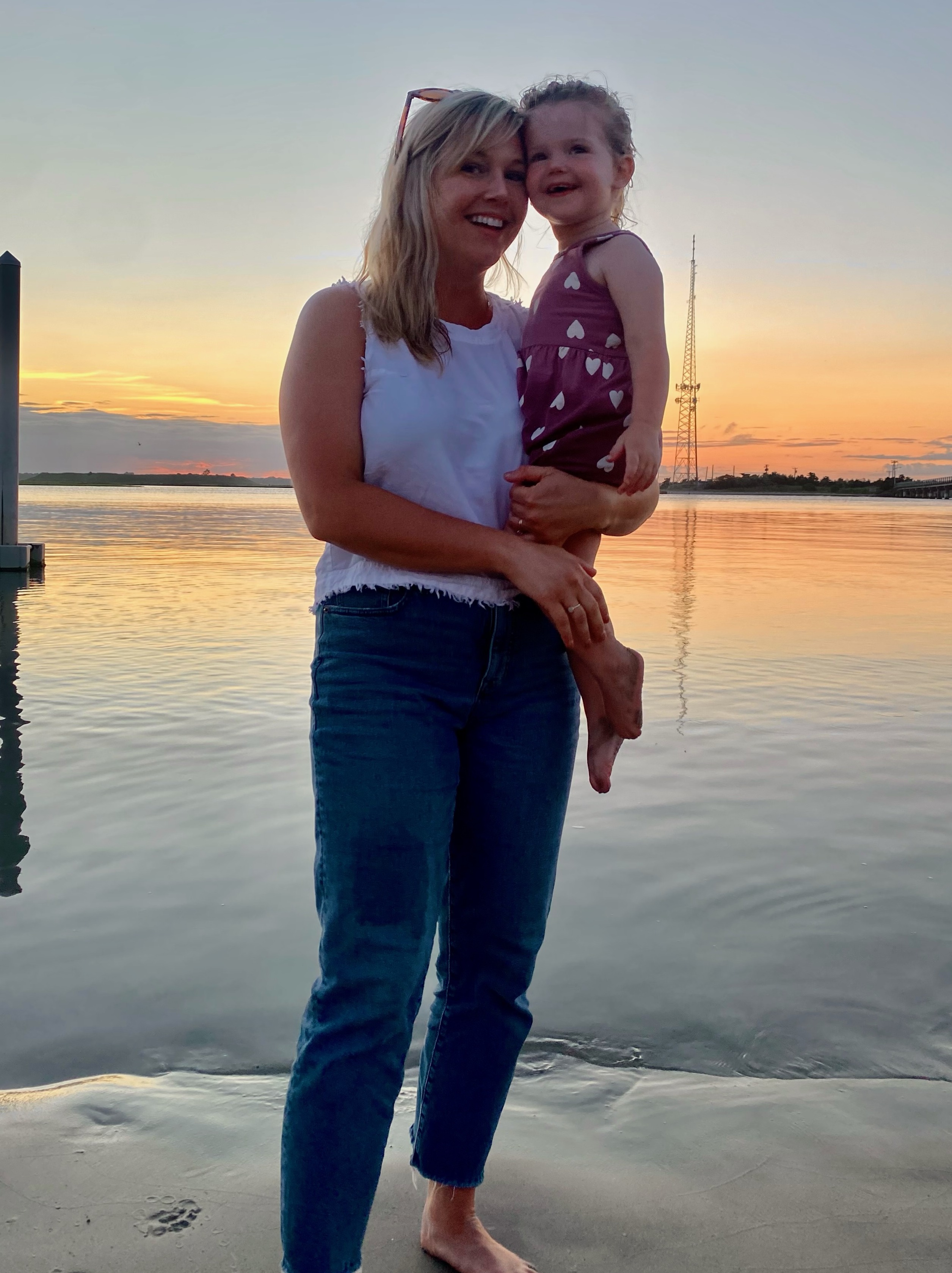 Calm postpartum support moment